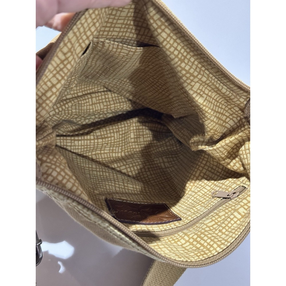 Fossil pocketbook,‎ brown, denim material - Picture 12 of 16